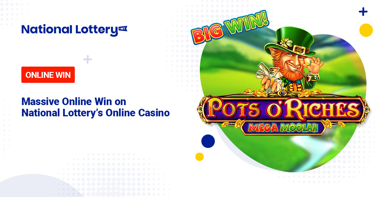 Big Online Casino Win on Pots O’Riches Mega Moolah by Aurum