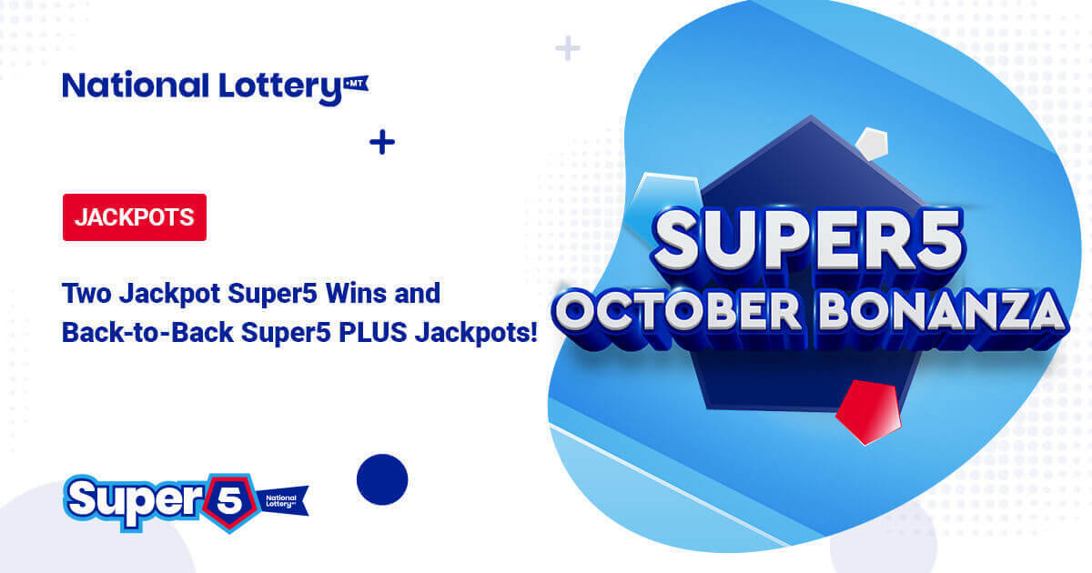 October Super5 Jackpot Back-to-Back Bonanza!