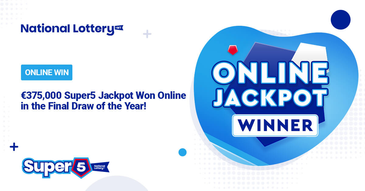 €375,000 Super5 Quick Pick Jackpot Online Win in the Final Draw of 2024