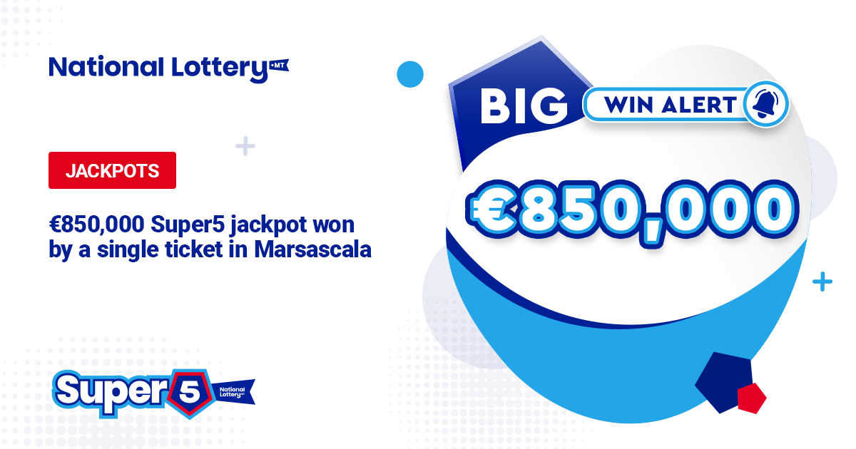 Super5 Jackpot Win: €850,000 Claimed in New Format Draw