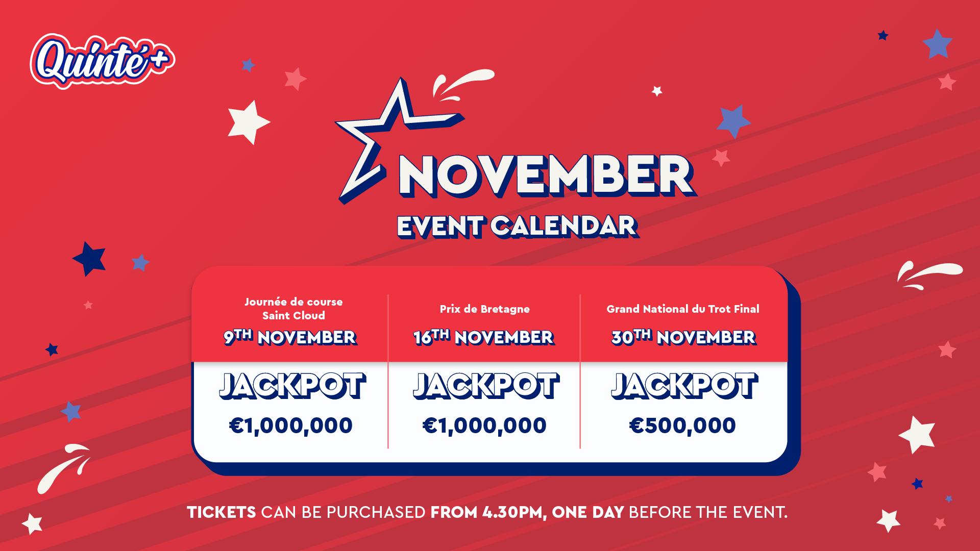 November Event Calendar Quinte Plus - Event Details
