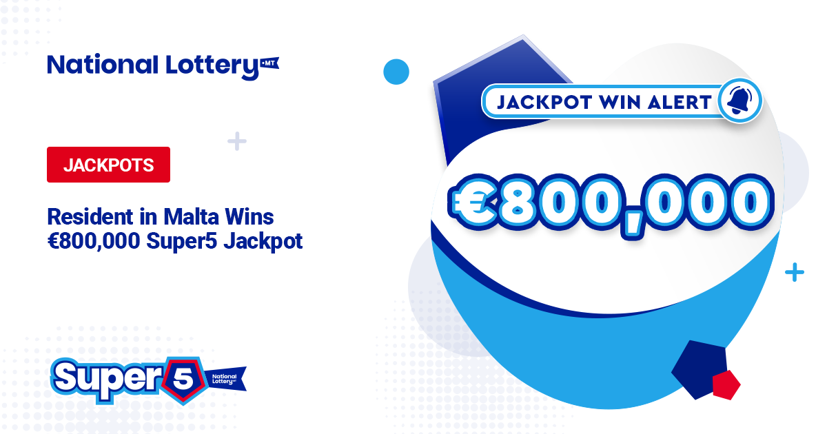 Nigerian Resident in Malta Takes €800,000 Super5 Jackpot Win