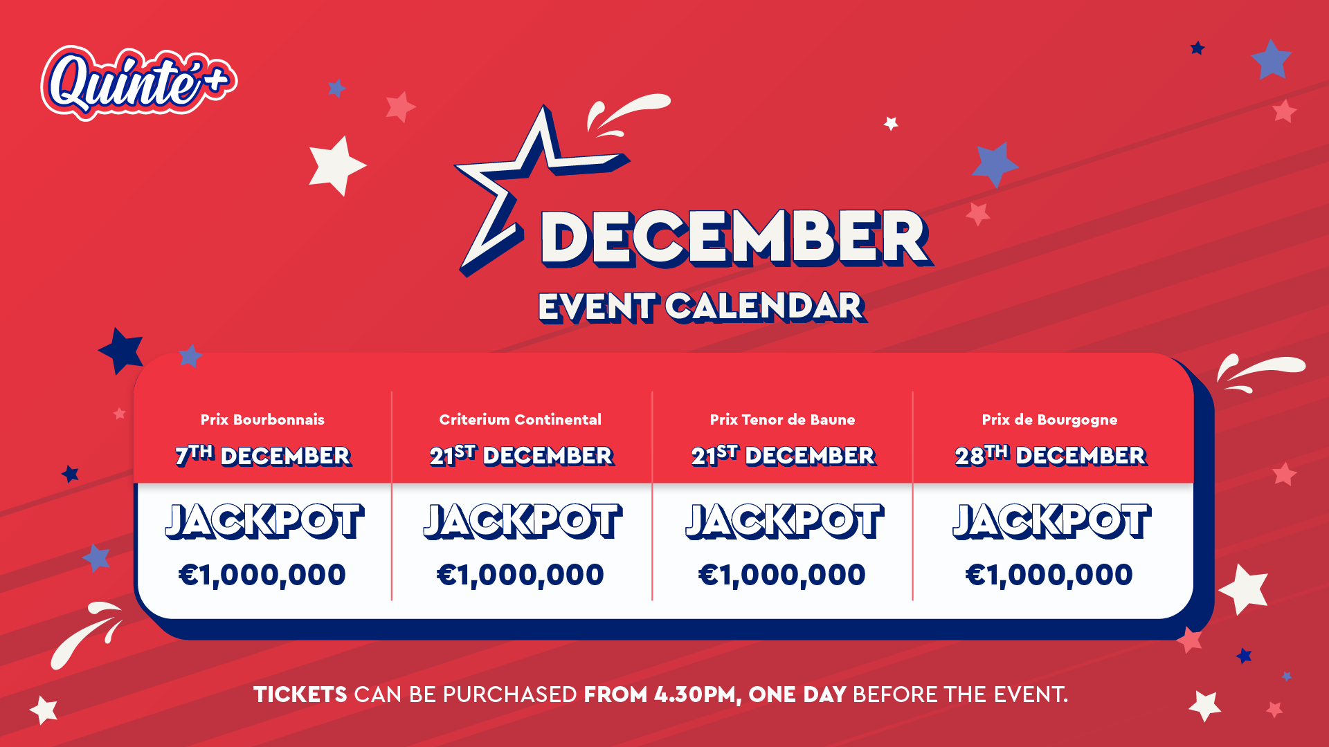 Monthly Calendar Quinte+ December Quinte Plus - Event Details